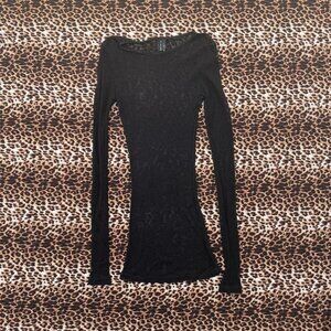 ♡︎ vtg fishnet long sleeve ♡︎